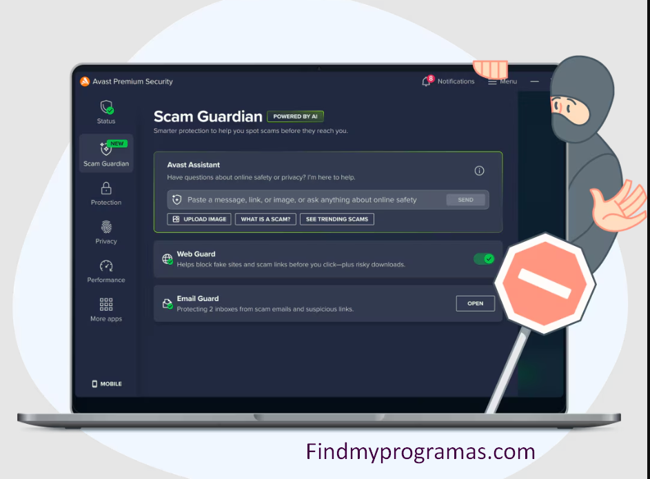 Avast Premium Security Rachadura
